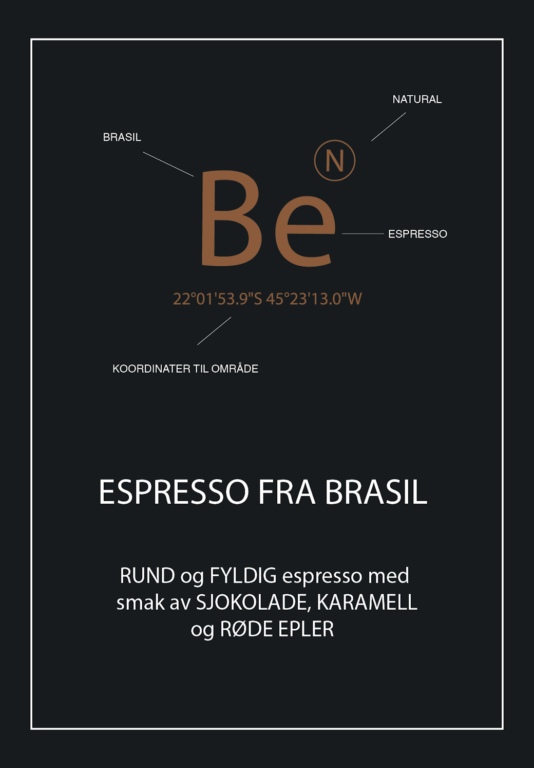 Espresso fra Brasil