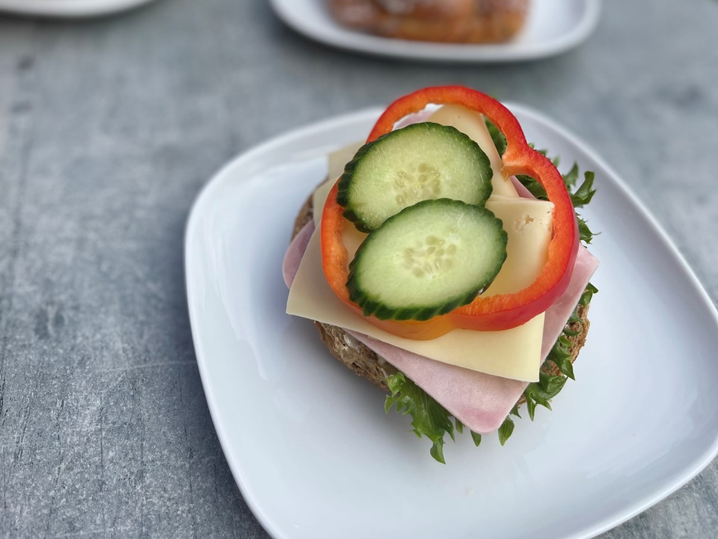  Rundstykker med pålegg