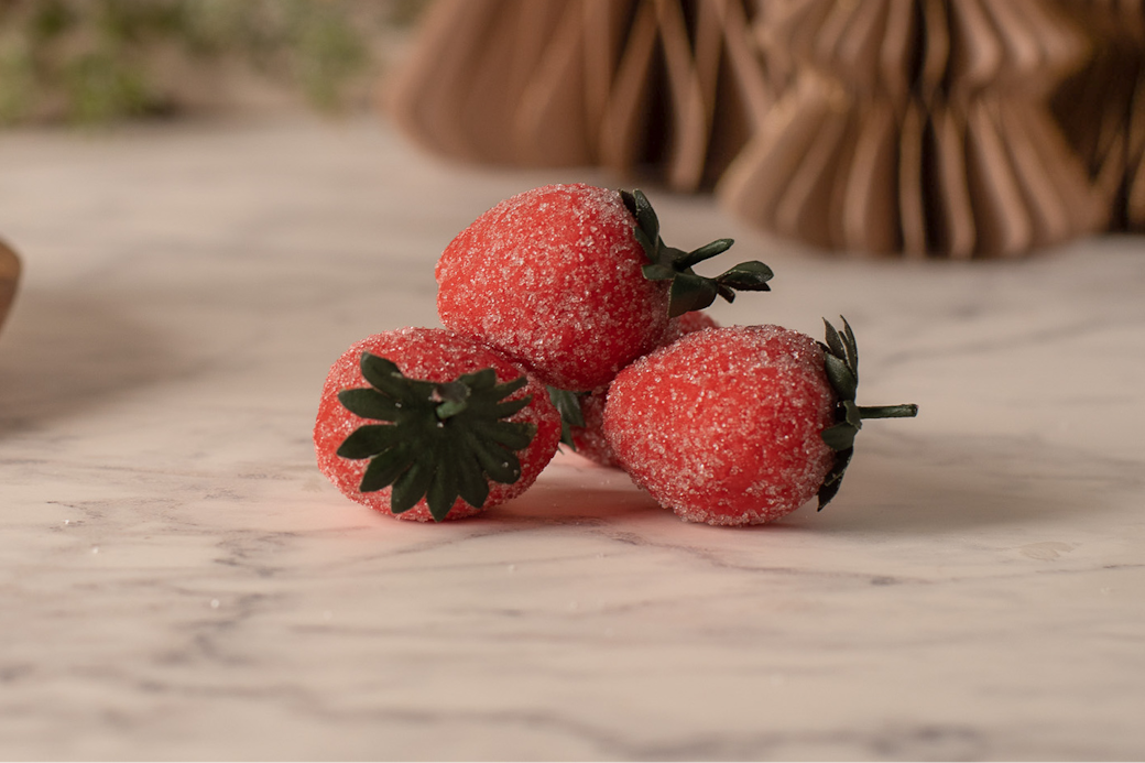 Marsipanjordbær