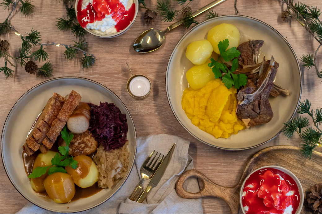 Catering til julebordet