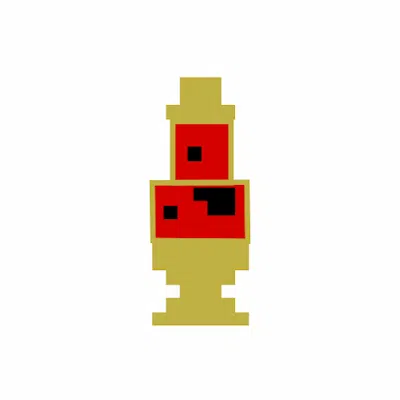 8-Bit Lava Lamp (Special Edition Gold)
