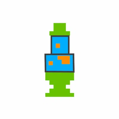 8-Bit Lava Lamp (Special Edition Green)