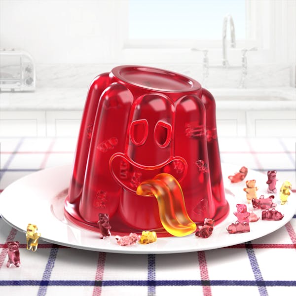 Jelly pudding monster
