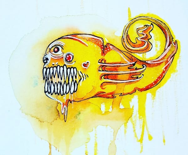 Monster Mini - Goldfish - 011