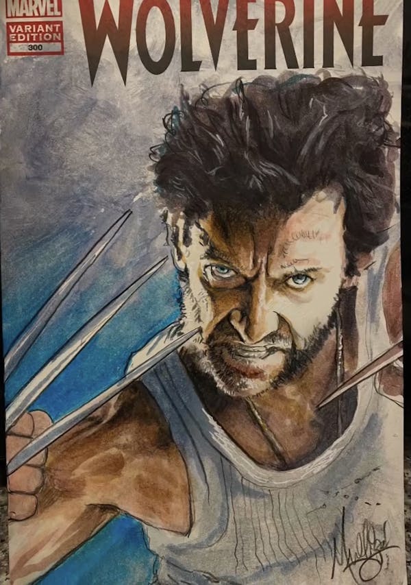 Slashed 1 of 1 MARVEL COMICS #1 Wolverine cover