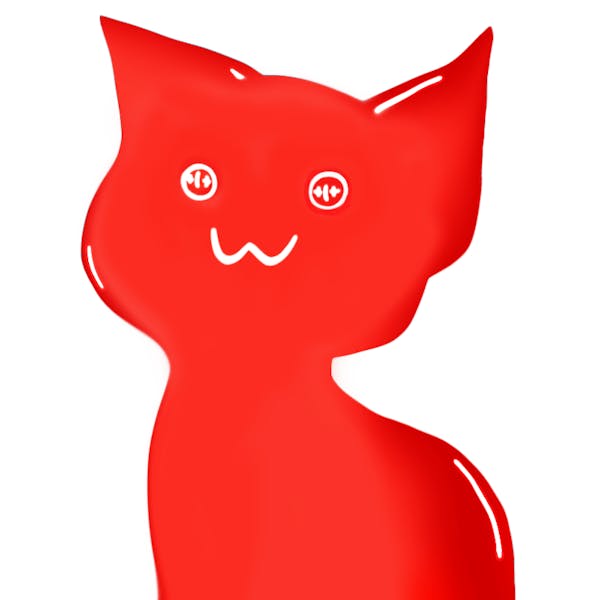Red UwU Cat 