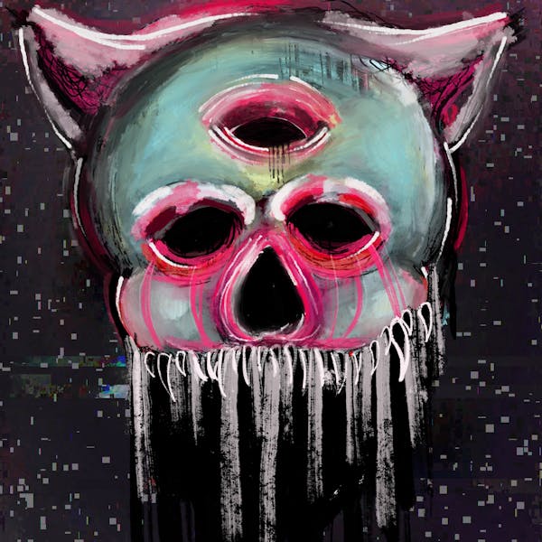 Digital Limited Edition - Cat Girl Skull 5|7
