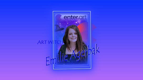 EMILIE AGERBAK ART WITCH SPECIAL CARD 