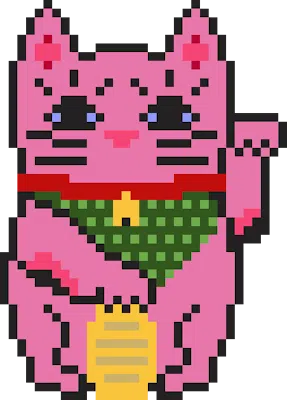 Pink Panther Maneki-Neko #4