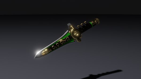 Green Ranger's Dragon Dagger