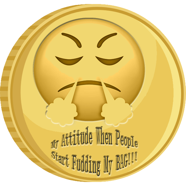 Cryptocurrency Emoji - Angry Exhale