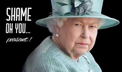 Meme.series #03 • Queen Elizabeth II • Shame on you p