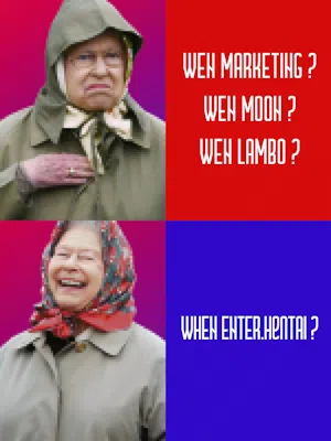 Meme.series #05 • Queen Elizabeth II • wen hentai meme