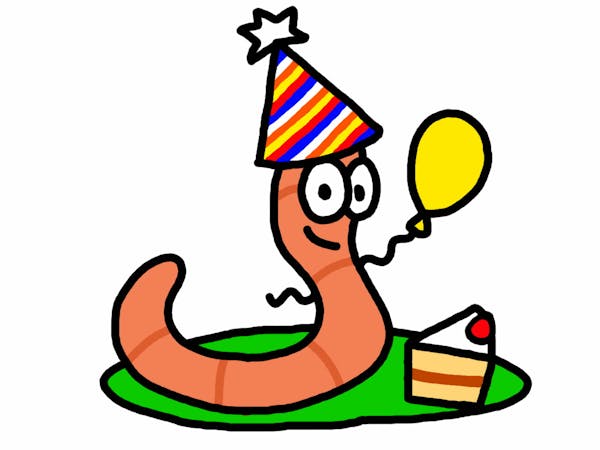 Worms with Hats #2