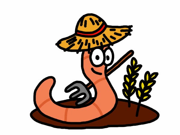 Worms with Hats #3
