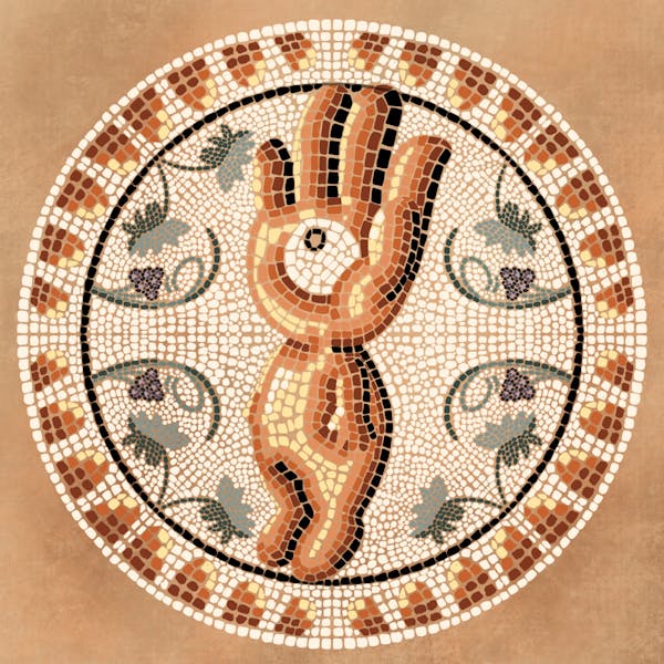 Baby Goldkorn ver. Ancient Roman Mosaics