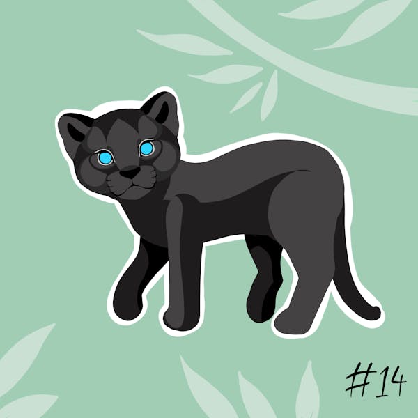 Sticker No. 14 - Panther