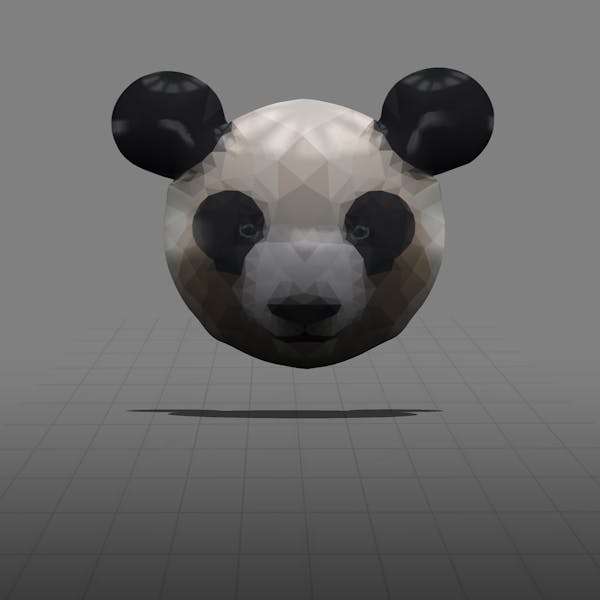 Animal Head #8 - Panda