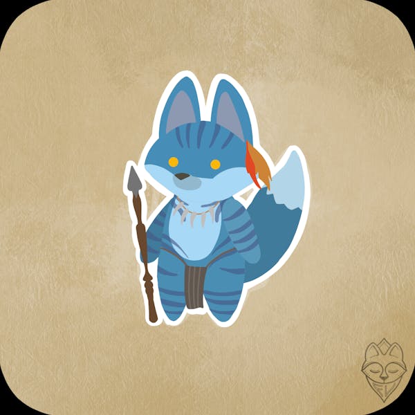 CryptoFoxes #7 - Avatar Fox