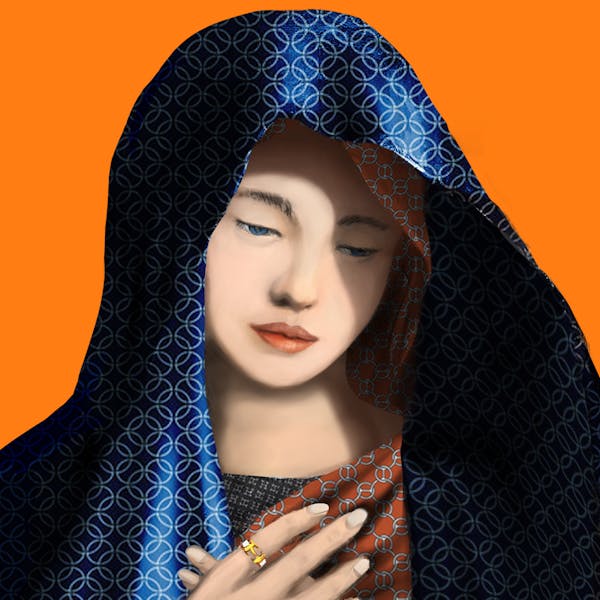 Virgin Mary In Hermes