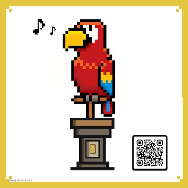 Pixel Pets - Polly Parrot