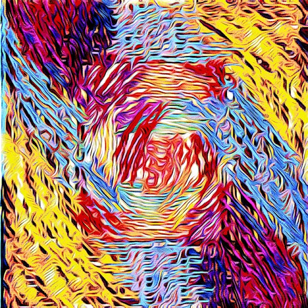 Abstract Painting 8Bit
