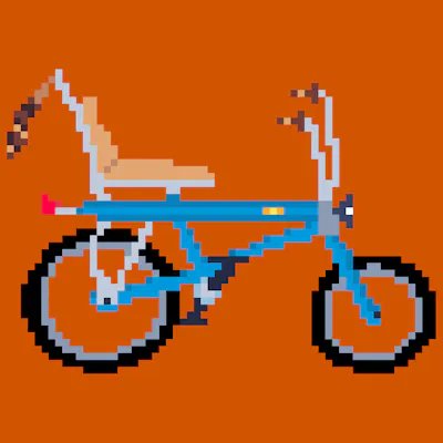 The 70s - 002 - Chopper Bicycle (rare)