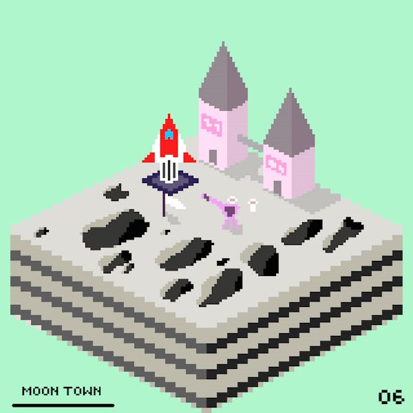 PixelWorlds #6 - Moon Town