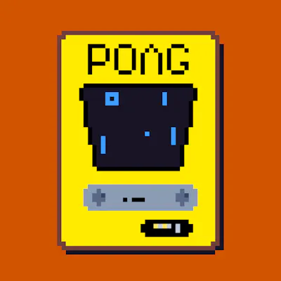 The 70s - 009 - PONG (wall mounted) (unique)