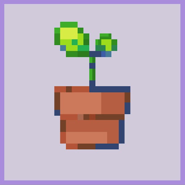 Pixel Plants - Young Seedling