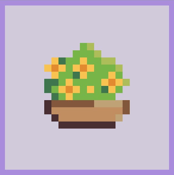 Pixel Plants - Daffodils