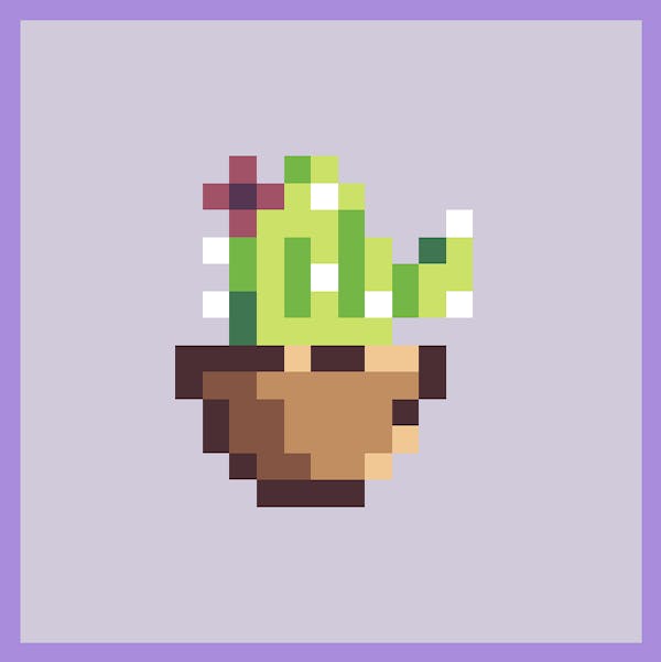 Pixel Plants - Star Cactus