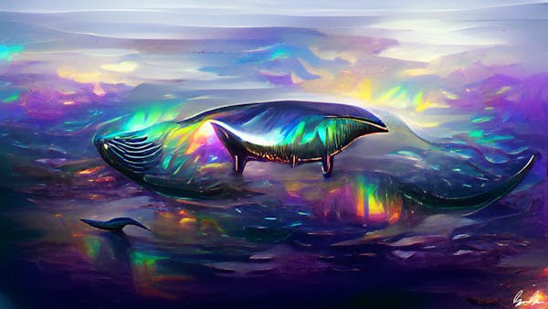 Iridescent Whale