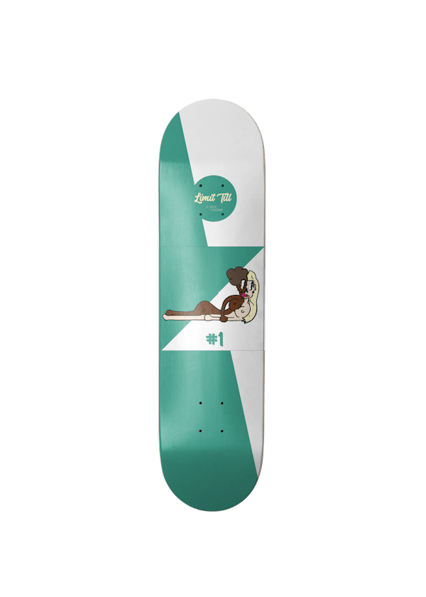 Limit Till Skateboard #3 "Mint Green" 1 Of 1