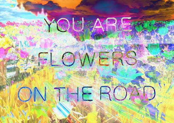 Flowers On The Road