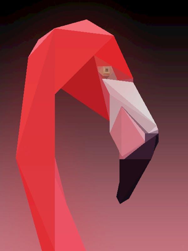 Flamingo #17- Ruby