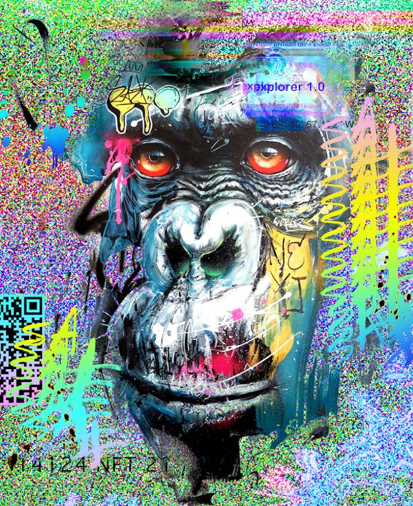Rainbow Chimpanzee