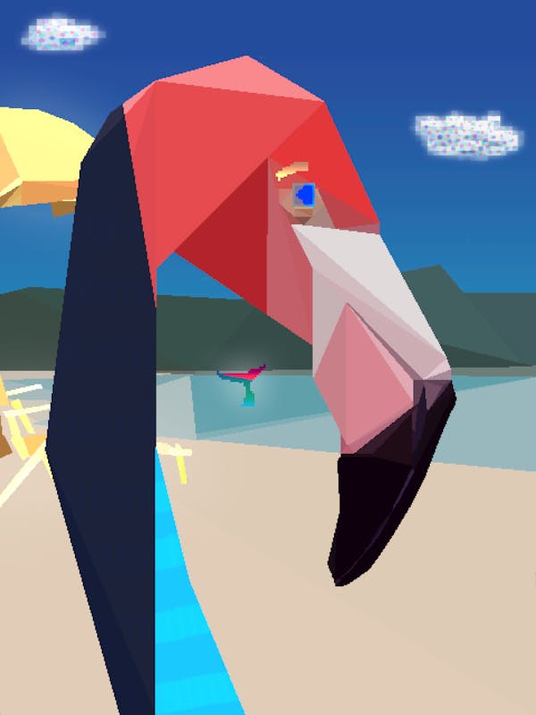 Flamingo #20 - Beach Day