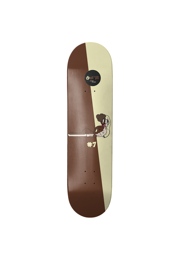 Limit Till Skateboard #7 " Skin Tones"