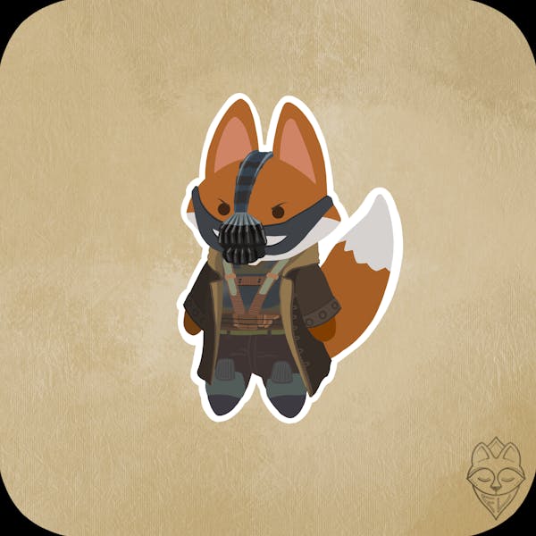 CryptoFoxes #119 - Bane Fox
