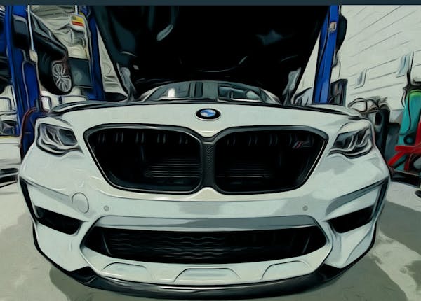 BMW M2 CS Blurred