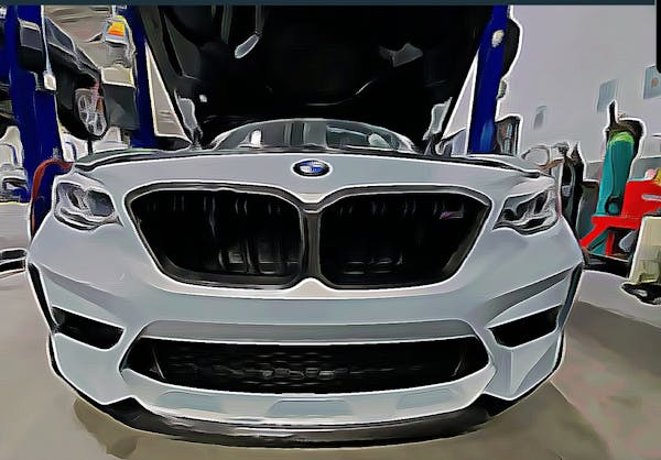 BMW M2 CS Oil