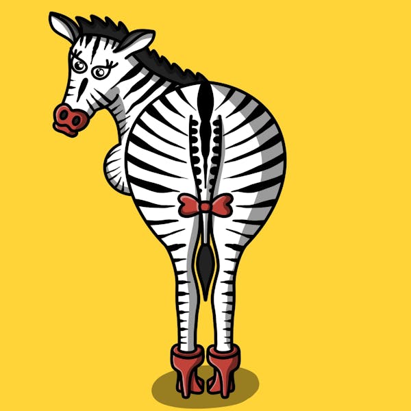 Zingy Zebra #1