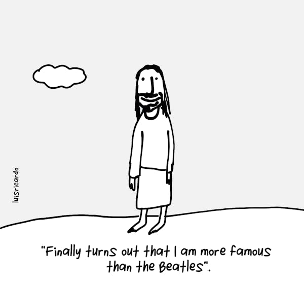 Jesus Cartoon