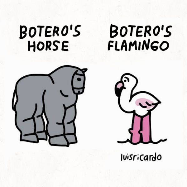 Botero Cartoon