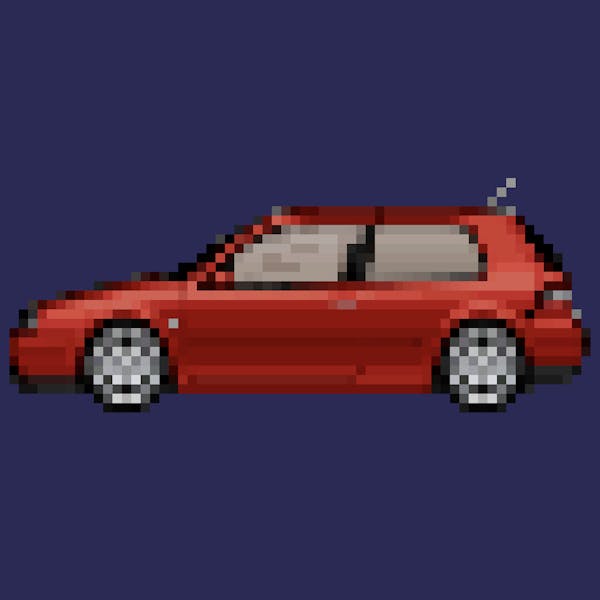 The 00s - 002 - Vulkswagen Gulf IV GTI 337 -red - (common)