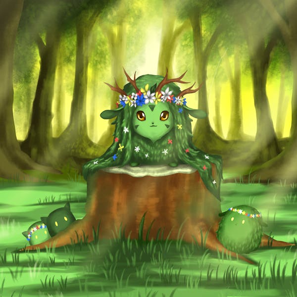 Enchanted forest creature