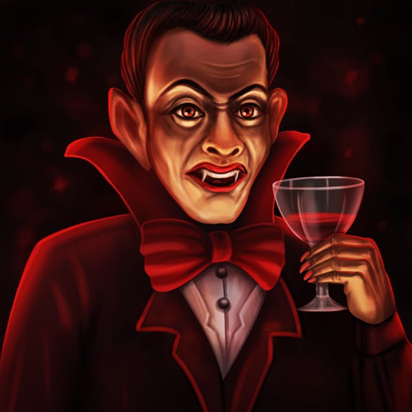 Dracula digital art