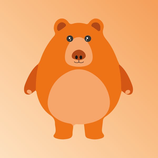 Fat Bear No.3 - #Orange