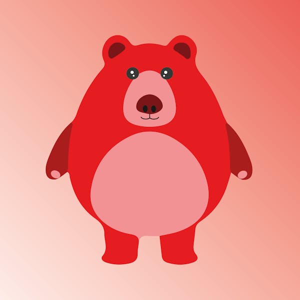 Fat Bear No.8 - #Red